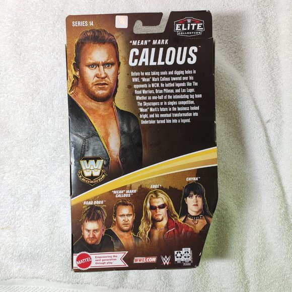 COPY - Mattel WWE Legends Mean Mark Callous Elite Collection 6-inch Action Figu… - Picture 2 of 4